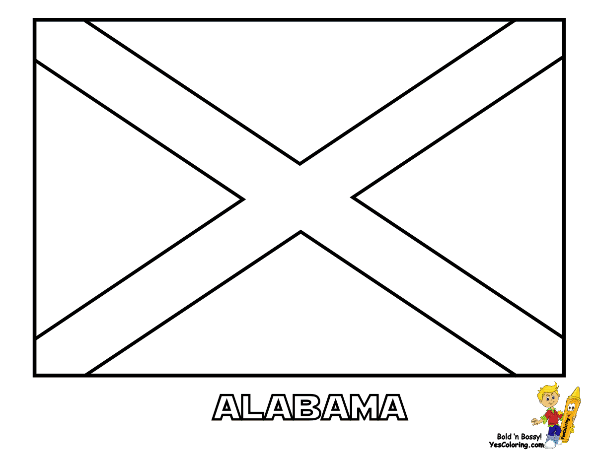 State coloring page - AL | HomeSchool | Pinterest | Coloring ...