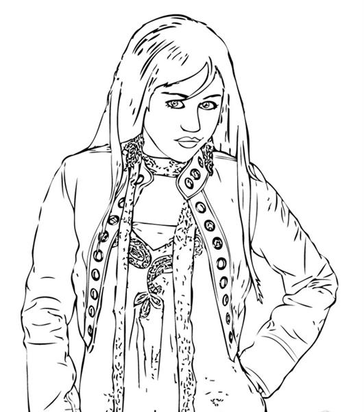 High School Musical Coloring Page