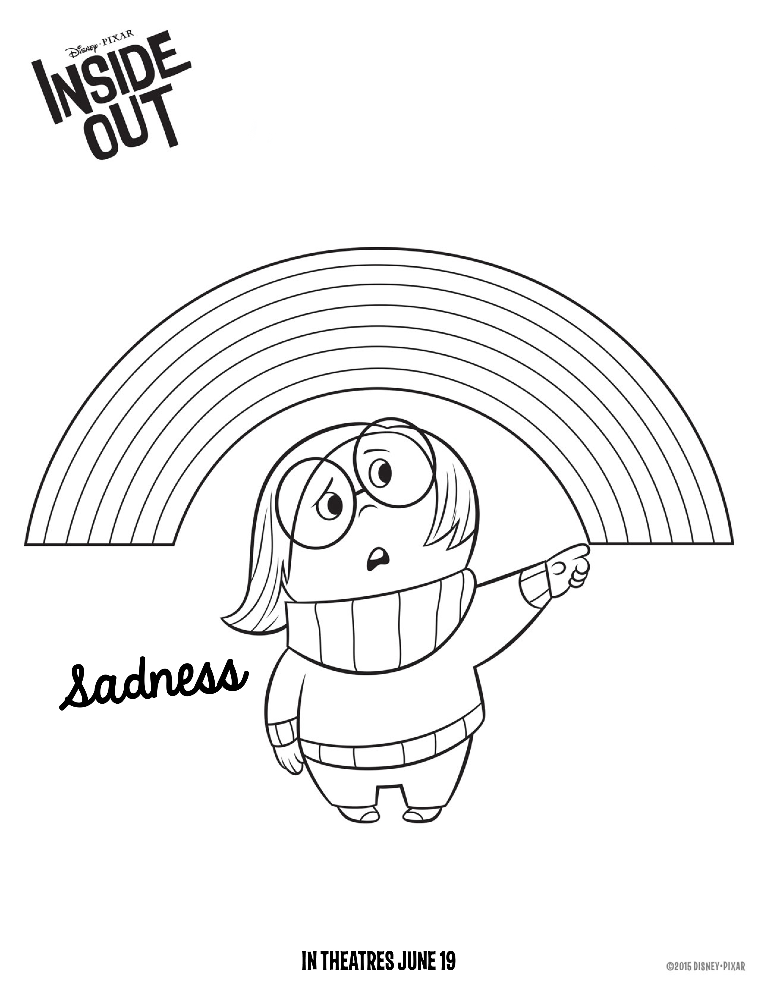 Inside Out Coloring Pages - Best Coloring Pages For Kids