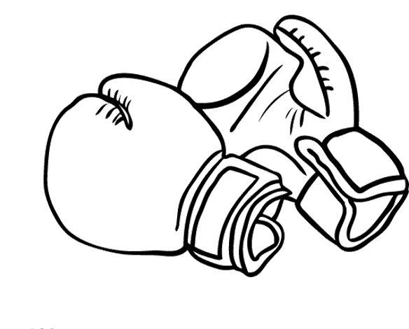 Printable Boxing Gloves Coloring Pages: Printable Boxing Gloves ...