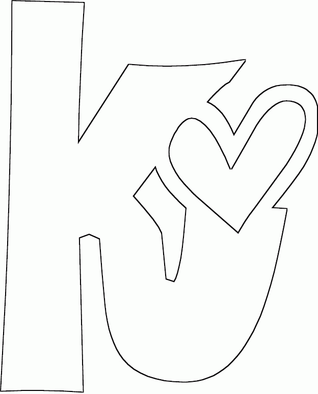 7 Pics of Coloring Pages With Letter K - Letter K Coloring Pages ...
