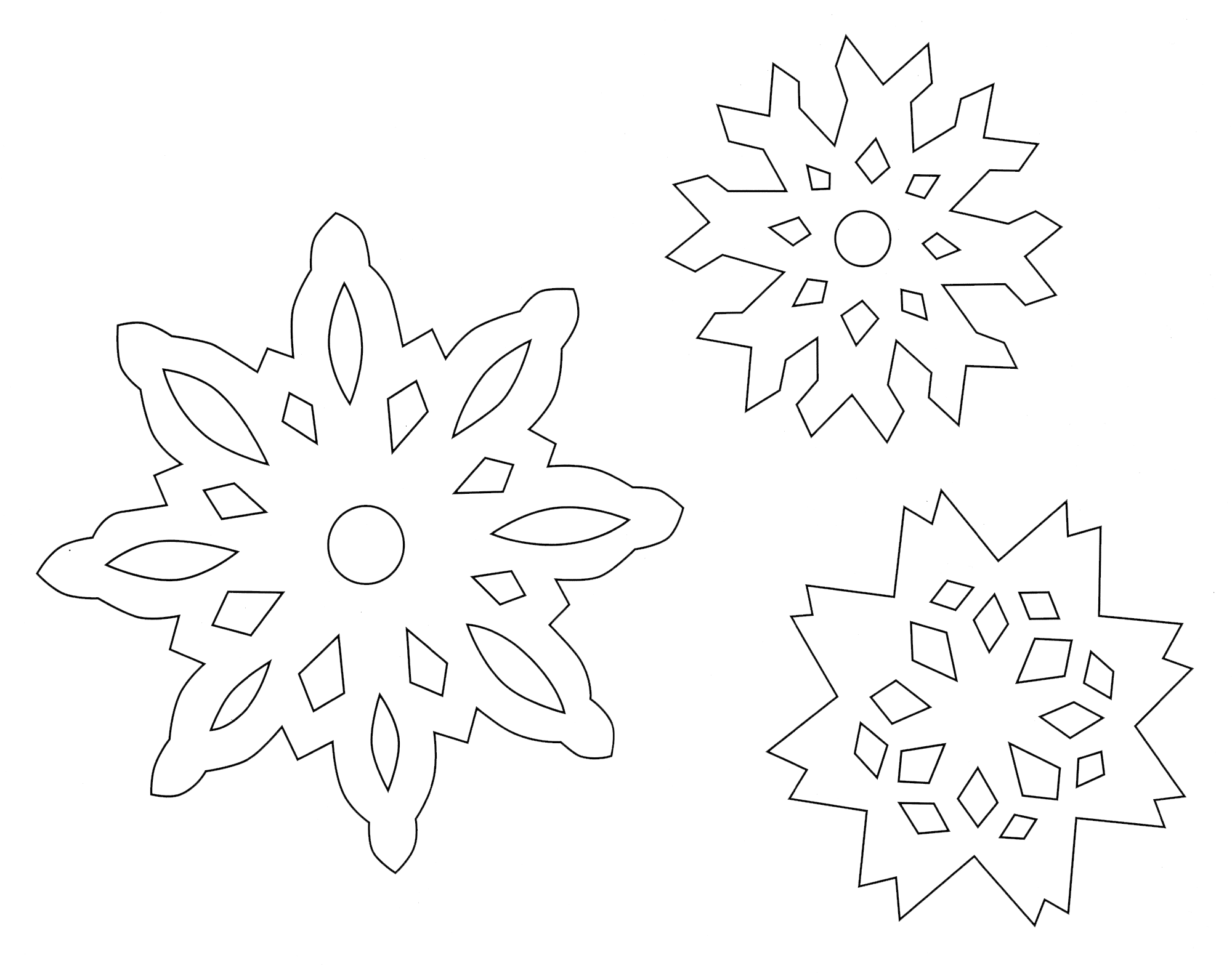 christmas coloring pages snowflakes  coloring home