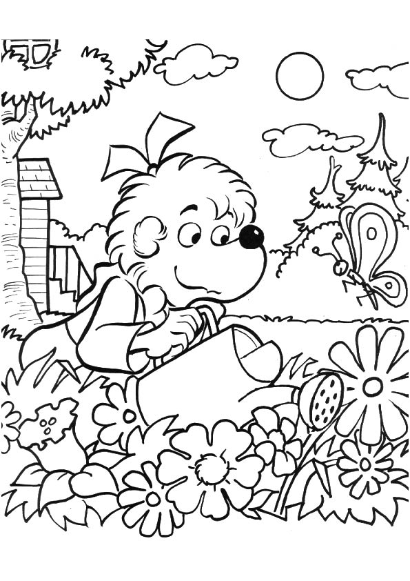 Free Printable Berenstain-bears Coloring Pages, Berenstain-bears Coloring  Pictures for Preschoolers, Kids | Parentune.com