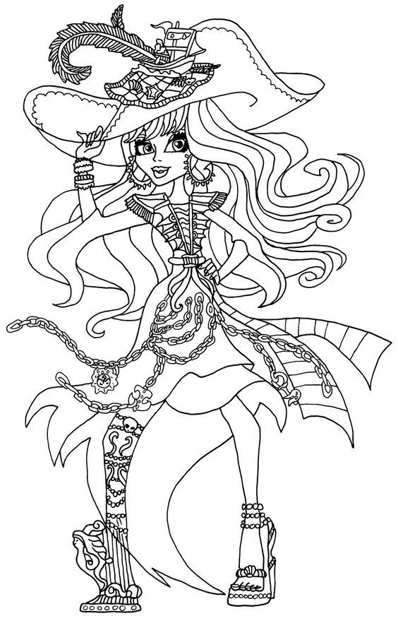 monster high coloring pages vandala - Google Search | coloring ...