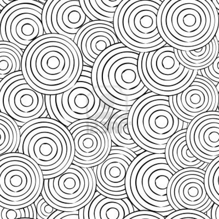 Circle Pattern Coloring Pages - High Quality Coloring Pages