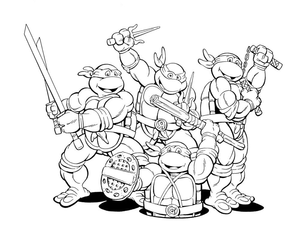 ninja turtle coloring pages - High Quality Coloring Pages