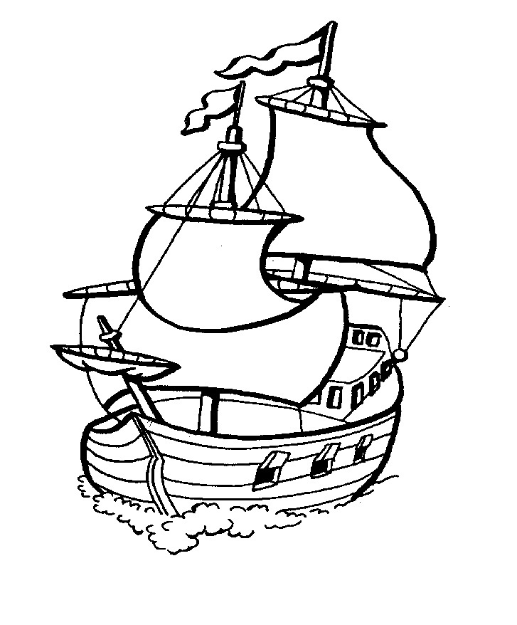 Free Printable Boat Coloring Pages For Kids - Best Coloring Pages For Kids