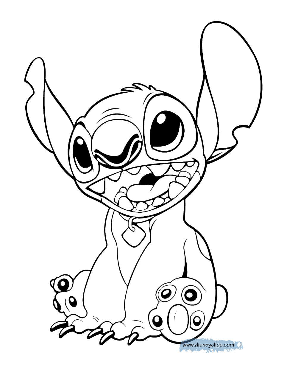 Lilo And Stitch Printable Coloring Pages 2 | Disney Coloring Book