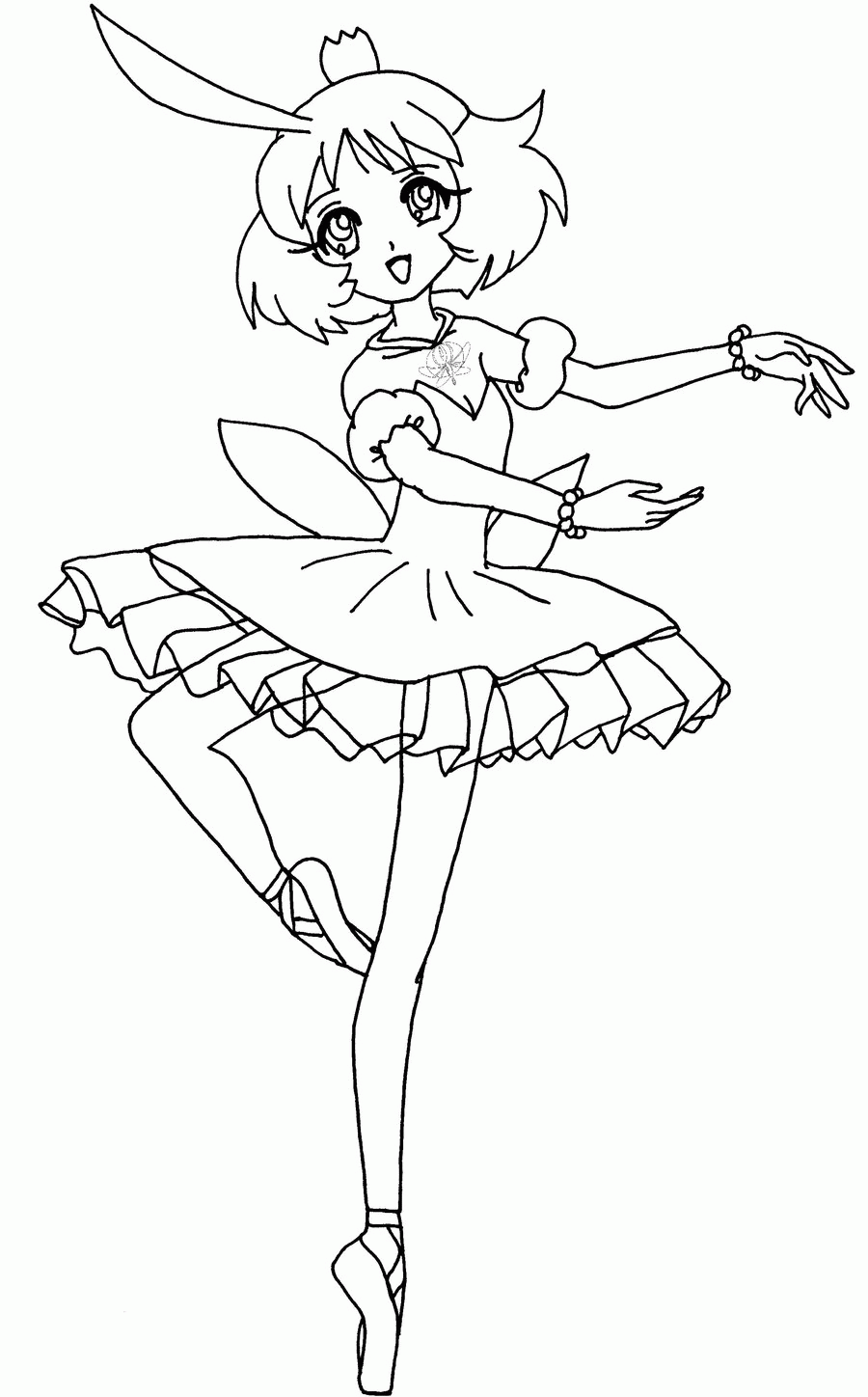 Anime Princess Coloring Pages - Coloring Home