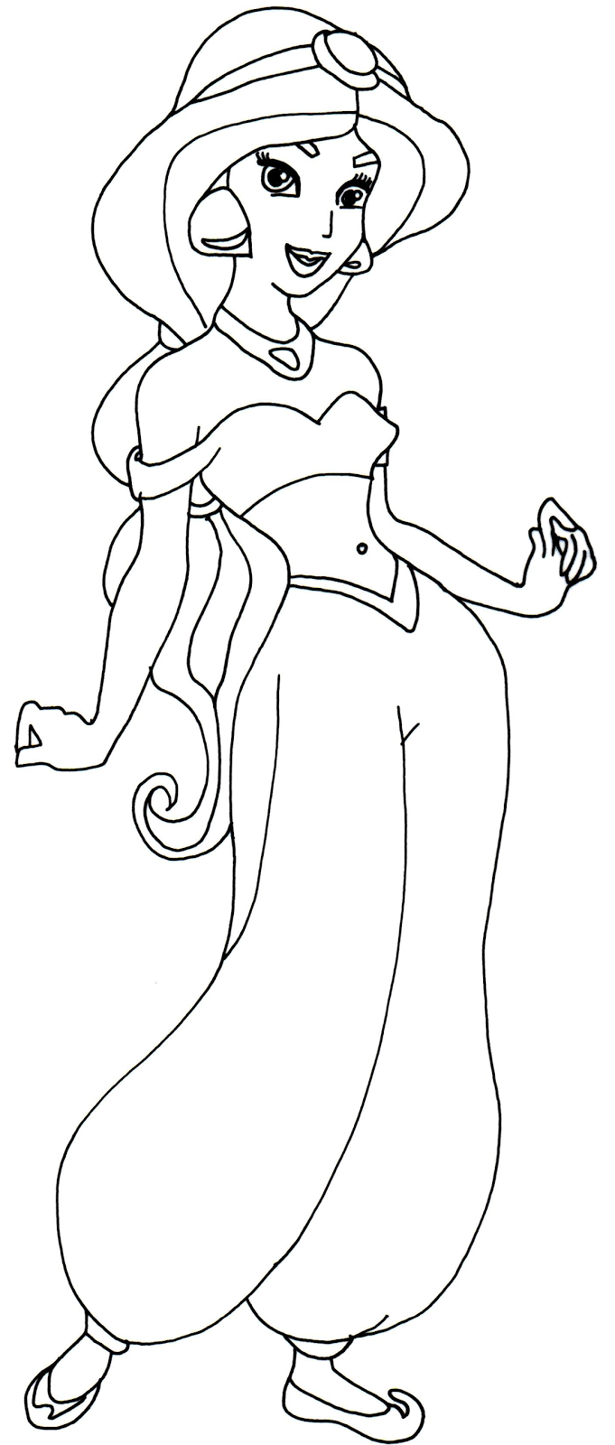 disney-princess-coloring-pages-jasmine