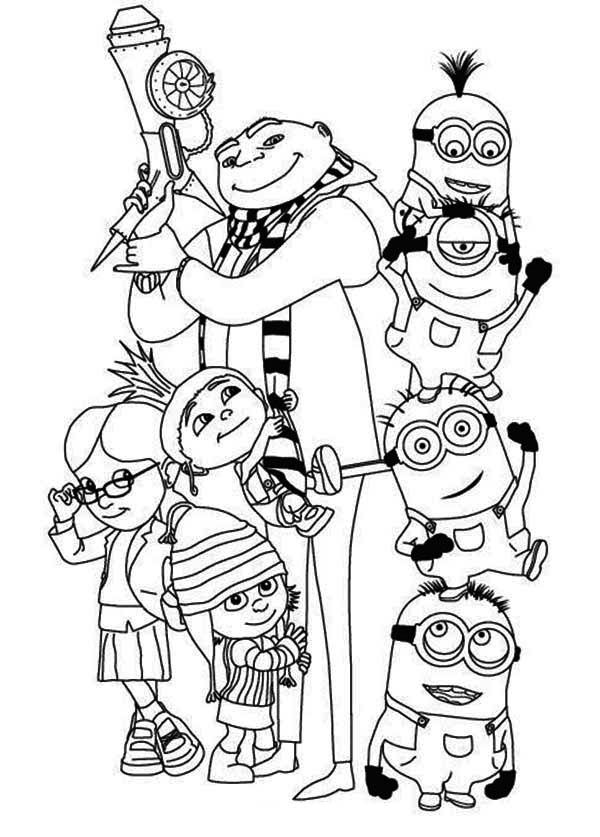 10 Pics of Girl Minion Coloring Pages Printable - Girl Minion ...