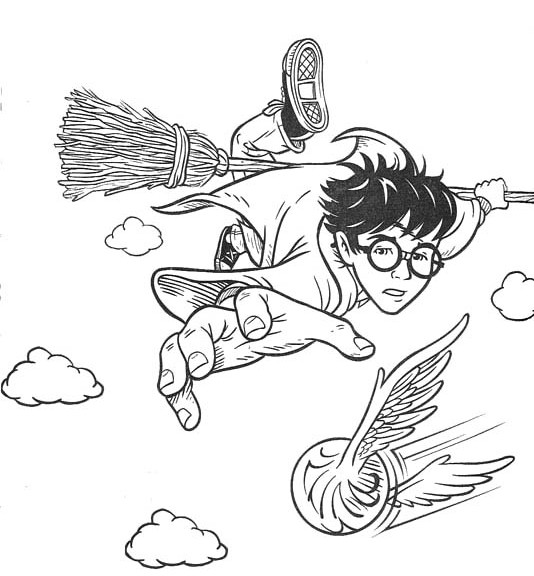 Harry Potter Coloring Pages | 360ColoringPages