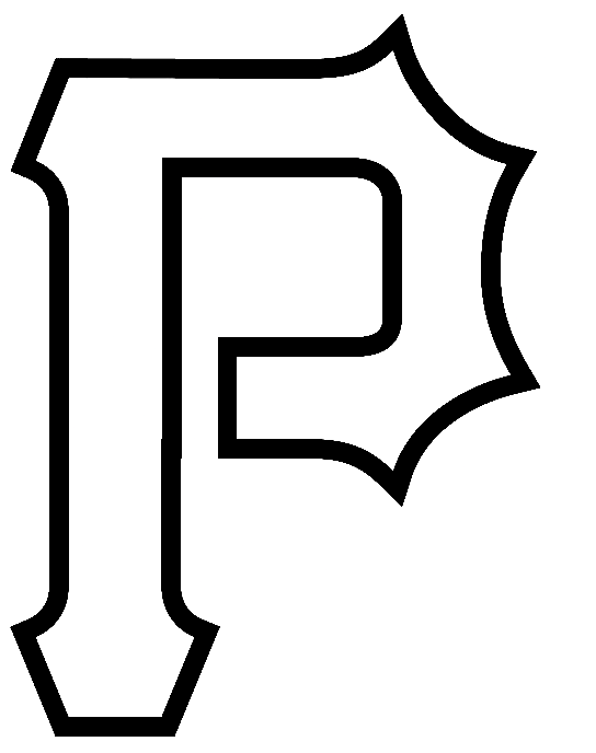 Pittsburgh Pirates Logo Coloring Pages - MLB Coloring Pages - Coloring Pages  For Kids And Adults