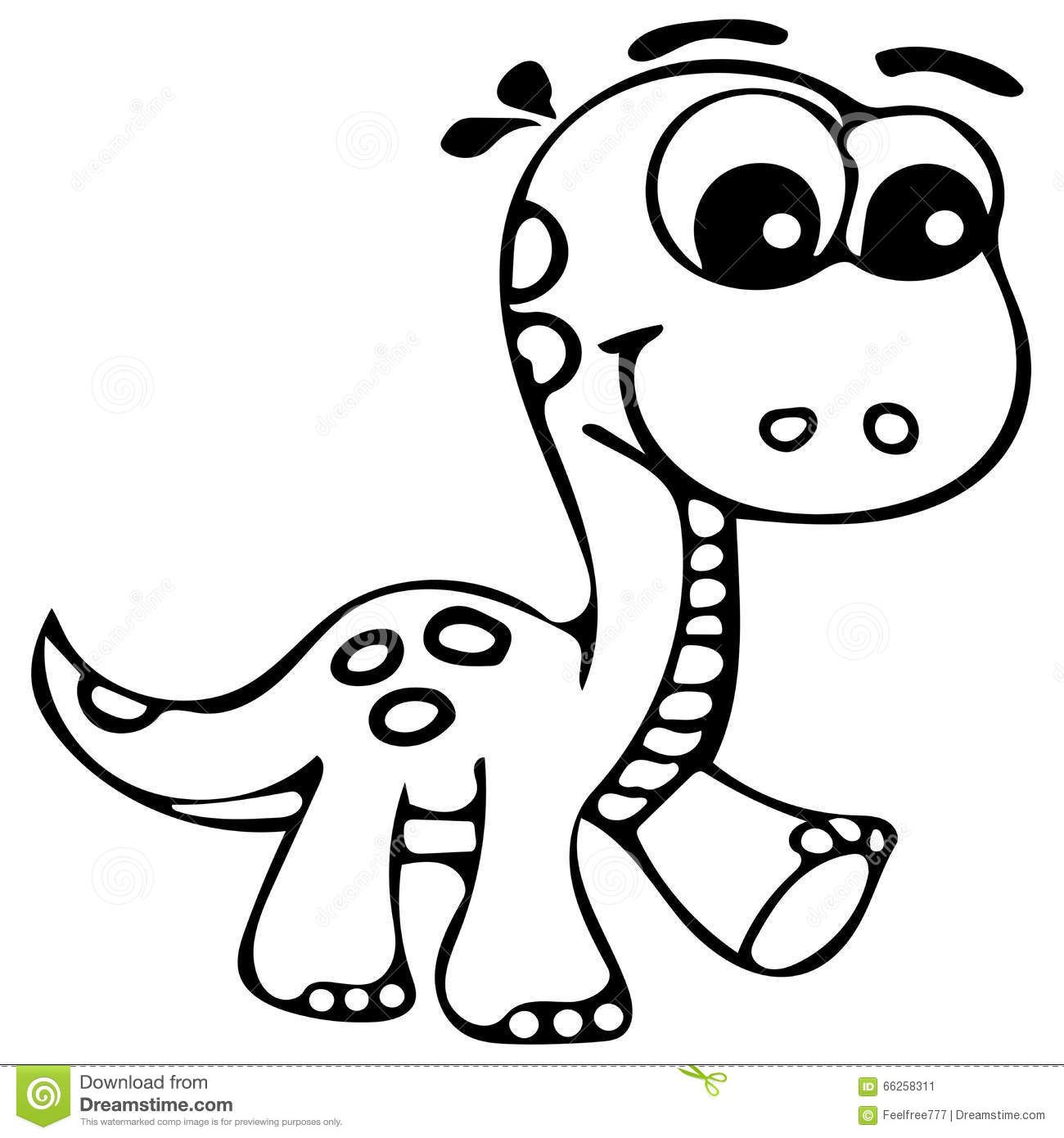 Cute Dinosaur Coloring Pages   Coloring Home
