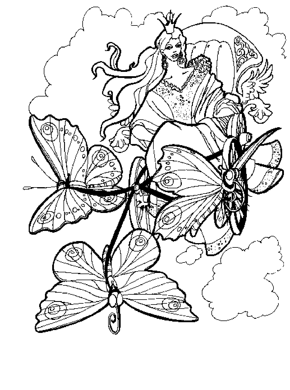 Free Printable Advanced Coloring Pages - Coloring Home