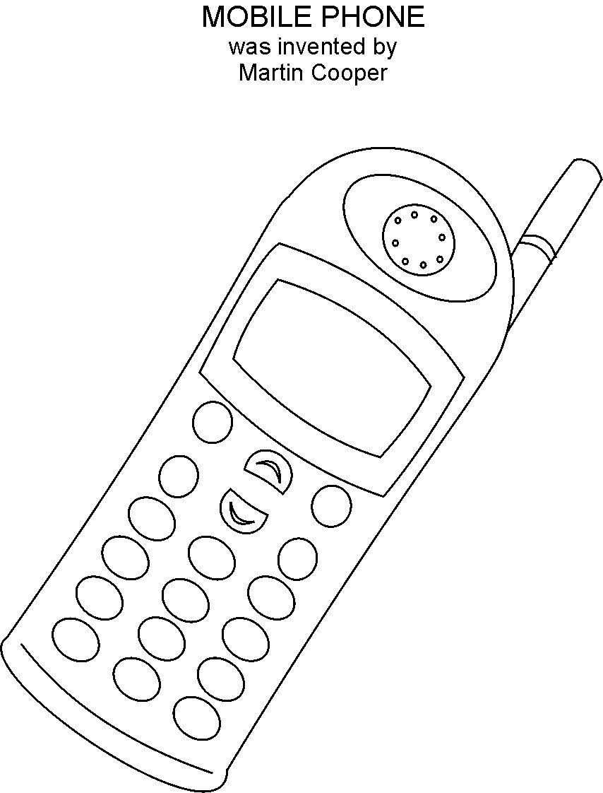 cell-phone-coloring-pages-coloring-home