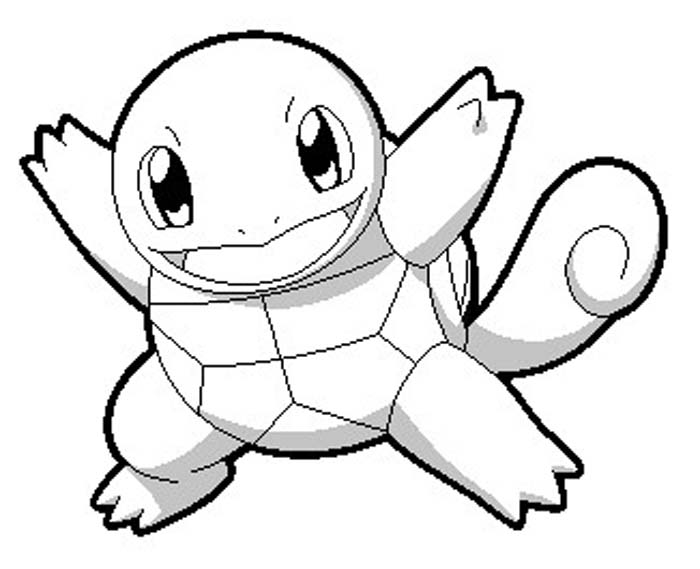 Squirtle Coloring Page   Coloring Home