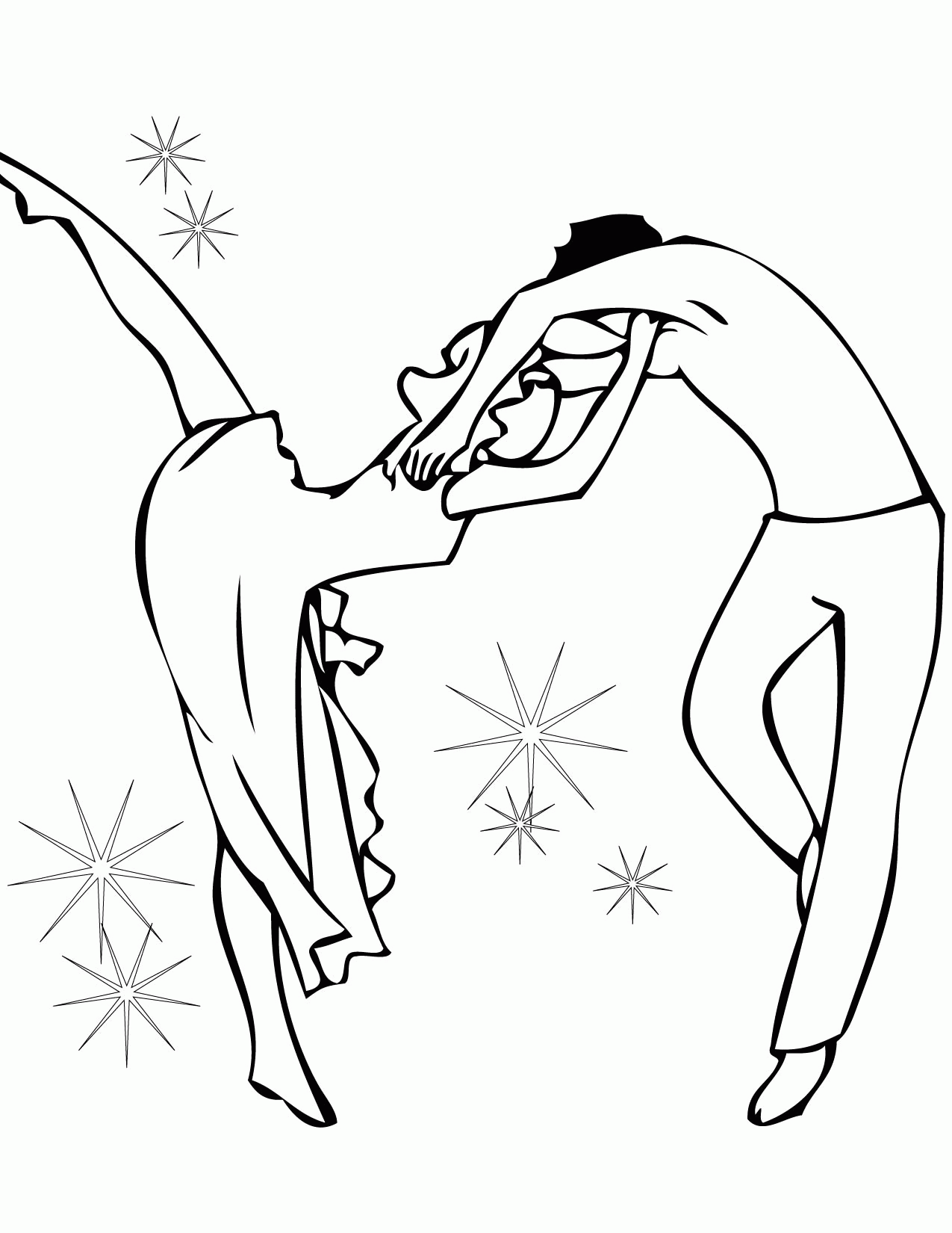 Jazz Coloring Page - Handipoints
