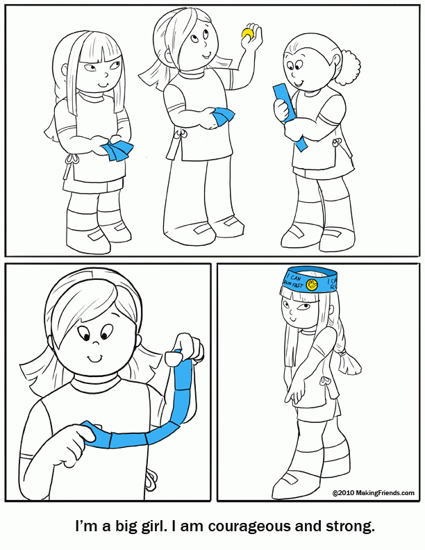 Daisy Girl Scout Coloring Page | Responsible for What I Say and Do ...