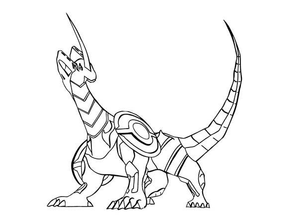 Picture of Bakugan Dragonoid Coloring Pages : Batch Coloring