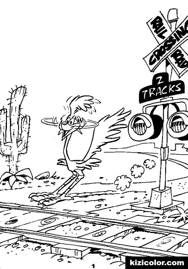 Road Runner 10 - Kizi Free Coloring Pages For Children ...