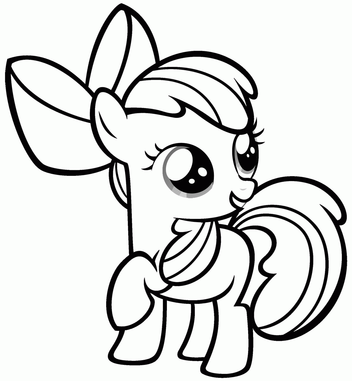 My Little Pony Printable Colouring Sheets - High Quality Coloring ...