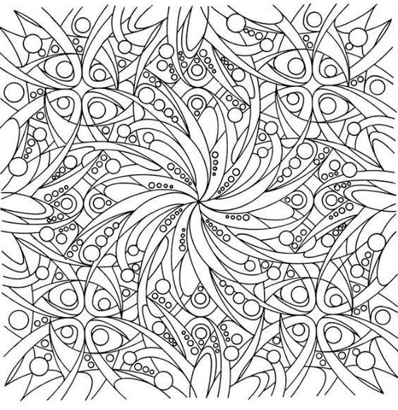 Difficult S - Coloring Pages for Kids and for Adults