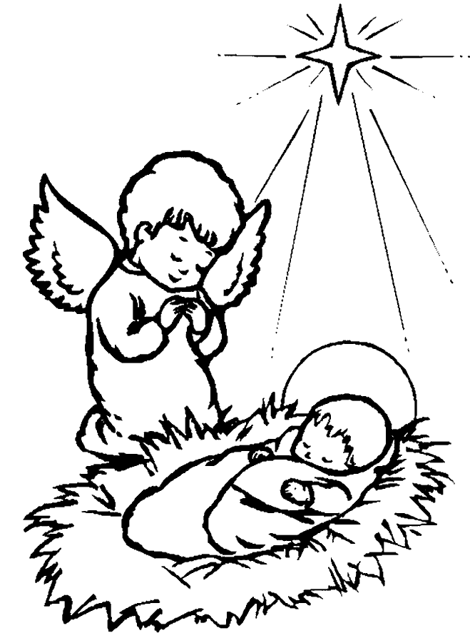 Coloring Page - Christmas bibel coloring pages 17