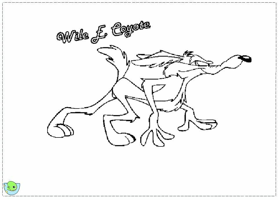 baby wile e coyote Colouring Pages (page 2)
