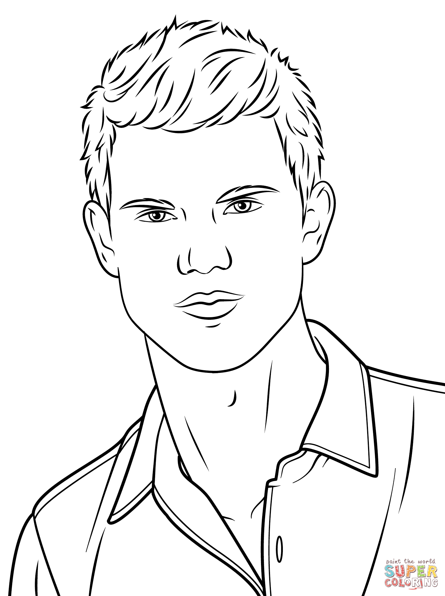Taylor Swift coloring page | Free Printable Coloring Pages