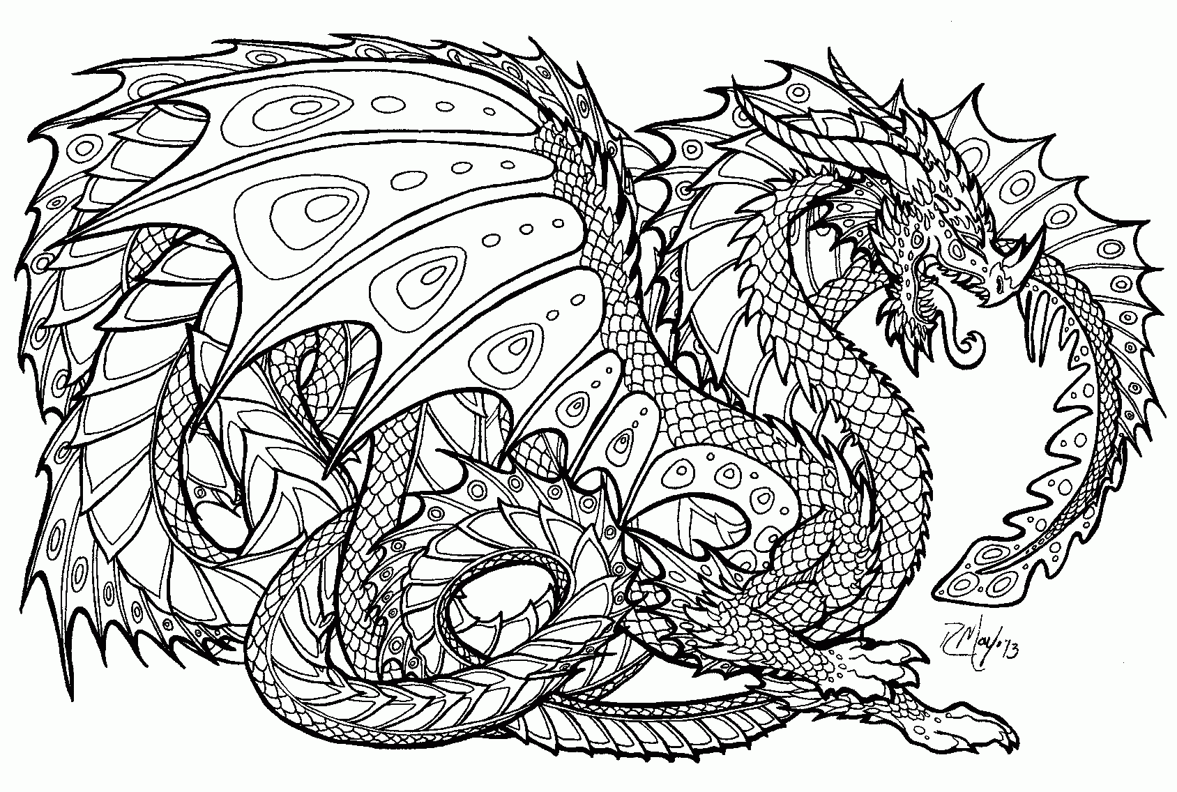 Free Detailed Coloring Pages - Coloring Home