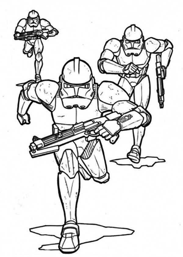 Trooper Coloring Page - Coloring Home