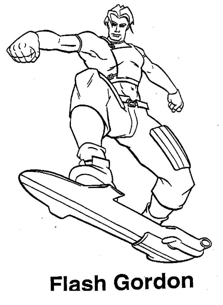 Coloring Pages Free Kid Flash Cards