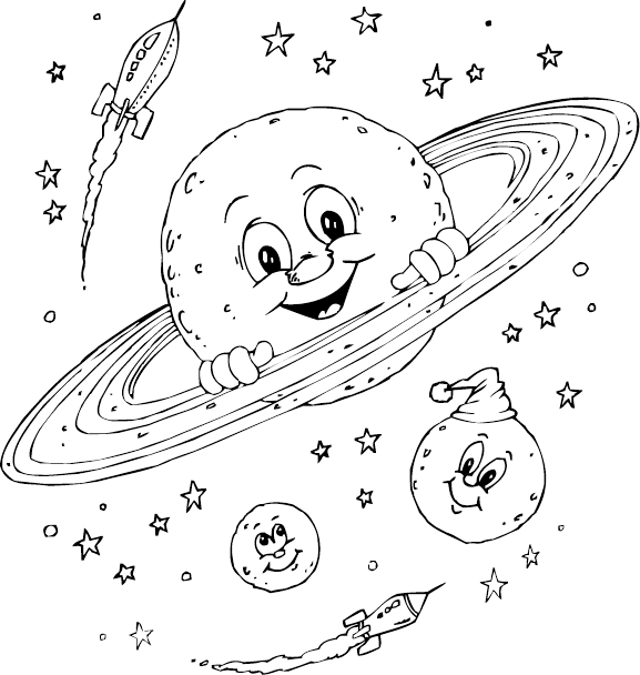 Planets Coloring Pages - Pics about space