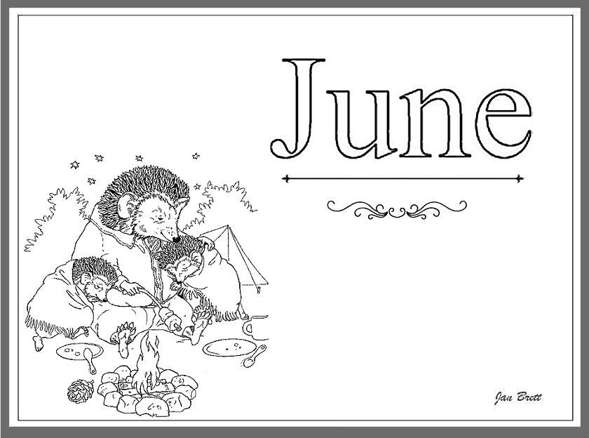 Free Printable Coloring Pages June Coloring Home