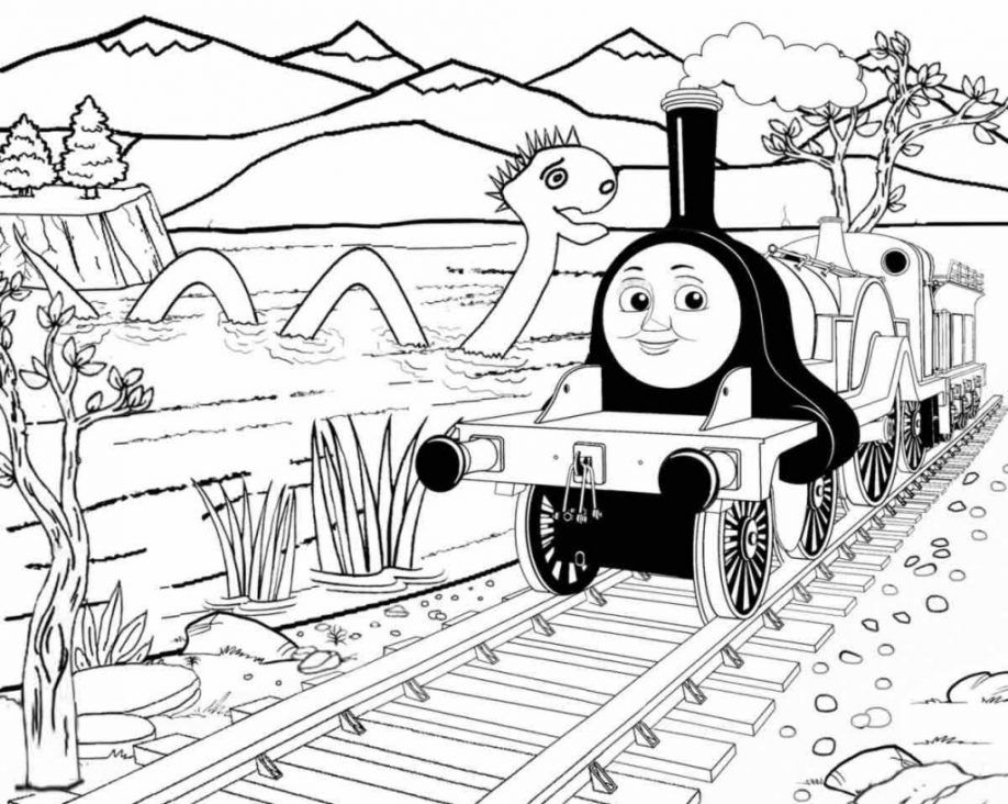 Thomas The Train Easter Coloring Pages - Coloring Home