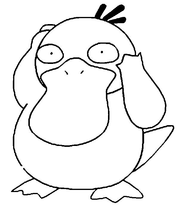 Psyduck | Pokemon coloring, Pokemon coloring pages