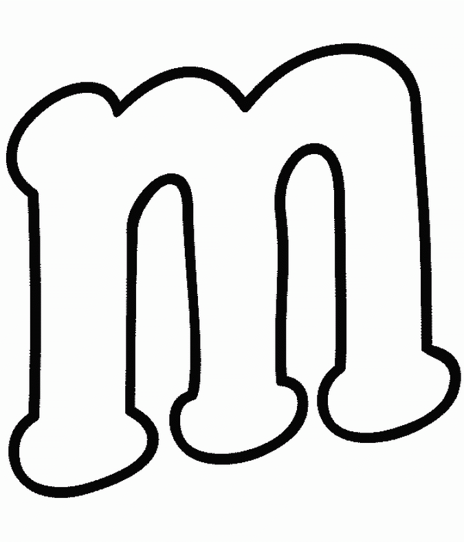 9 Pics of M And M Logo Coloring Pages - M M Logo Coloring Page ...