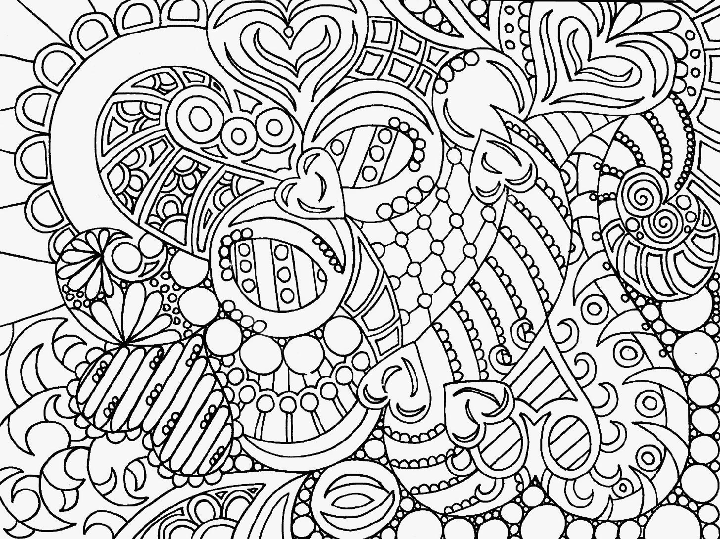 Best Photos of Printable Hard Coloring Pages - Adult Intricate ...