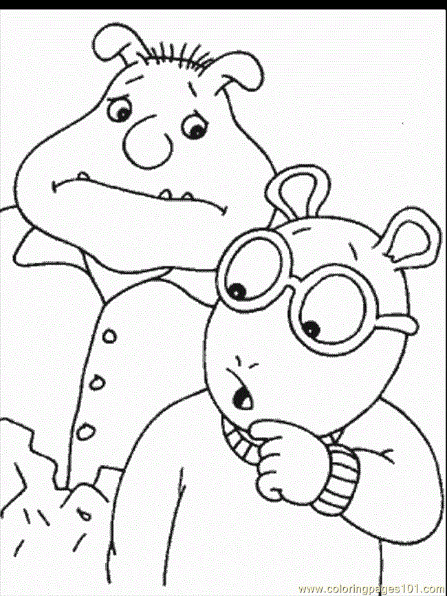 Coloring Pages Arthur And Friends 1 (34) (Cartoons > Others 