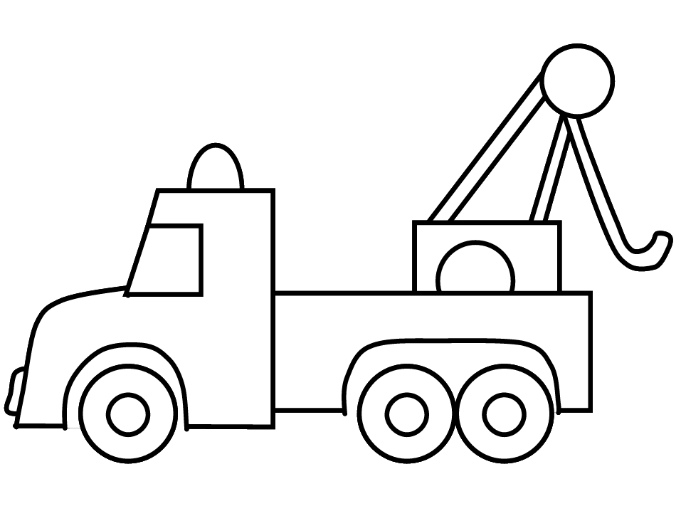 Construction Vehicle Coloring Pages - Coloring Home