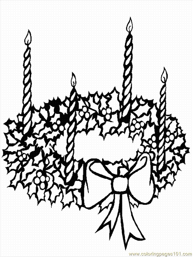 Search Results » Christmas Wreaths Coloring Pages
