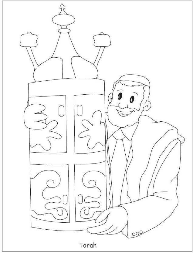 Shabbat Coloring Pages - Coloring Home