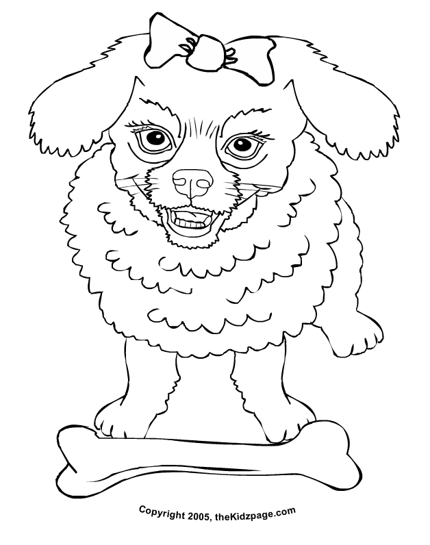 Coloring Pages Of Poodles - Coloring Home