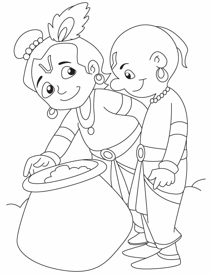 aby krishna Colouring Pages (page 2)