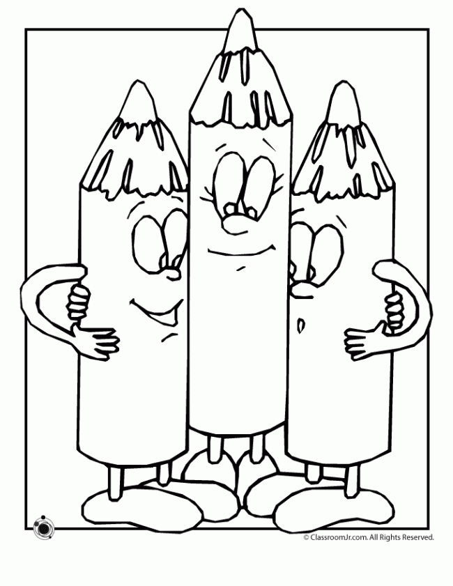 Crayons Coloring Pages | Printable Coloring Pages Gallery - Coloring Home