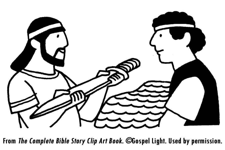 bible coloring pages david and mephibosheth sermon - photo #23