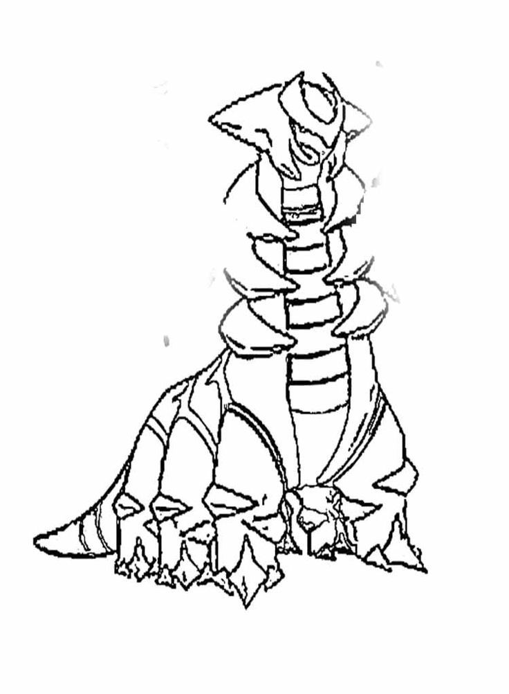 Pokemon Giratina Coloring Pages | Pokemon Coloring Pages