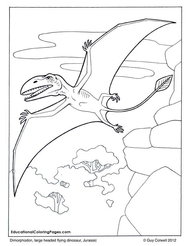 Realistic Dinosaur Coloring Pages - Coloring Home