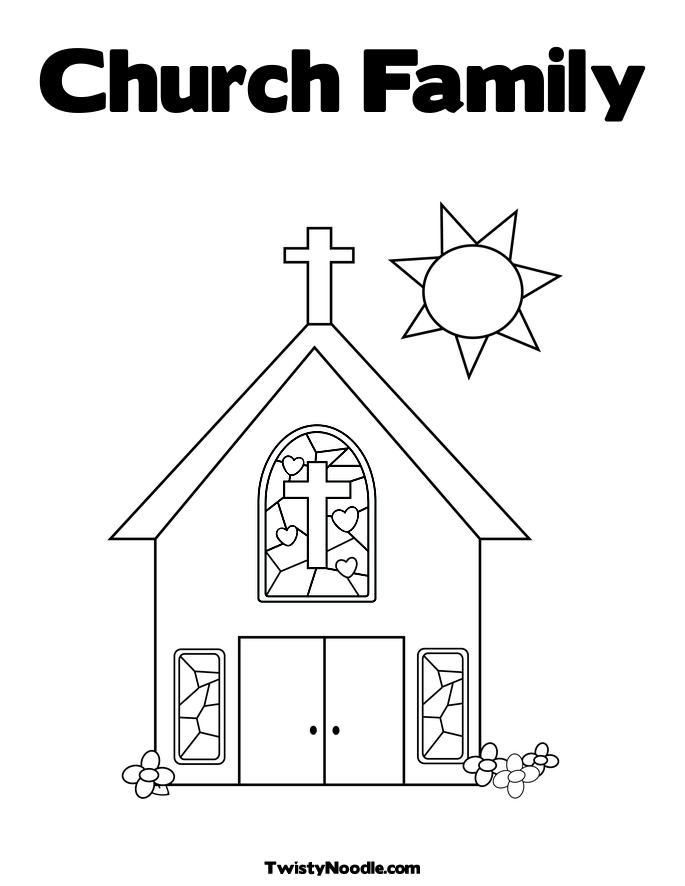 church family christmas Colouring Pages